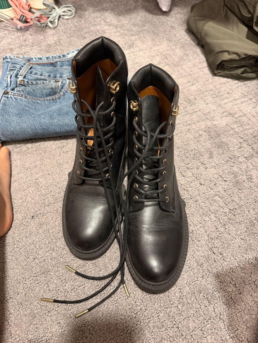 Coach- Lorimer Black Boot - Picture 2 of 4